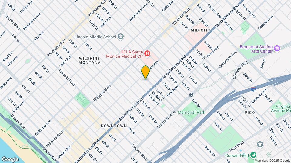 1324 14th St Mapa y Detalles de la Ubicación