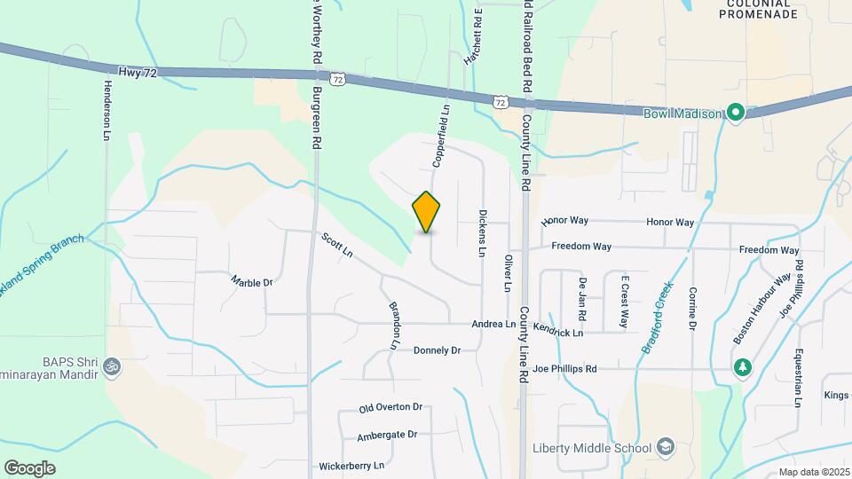 12879 Copperfield Ln Map and Location Details