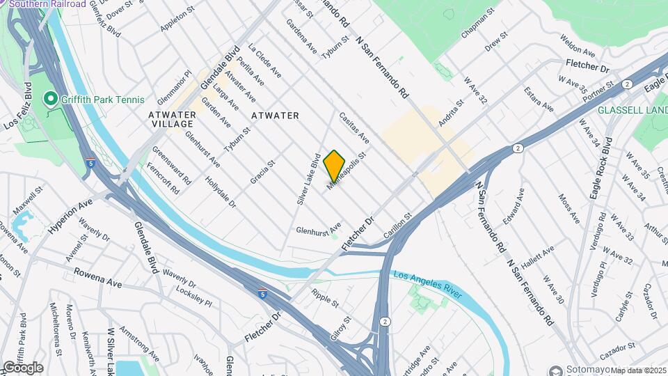 3188 Atwater Ave Map and Location Details