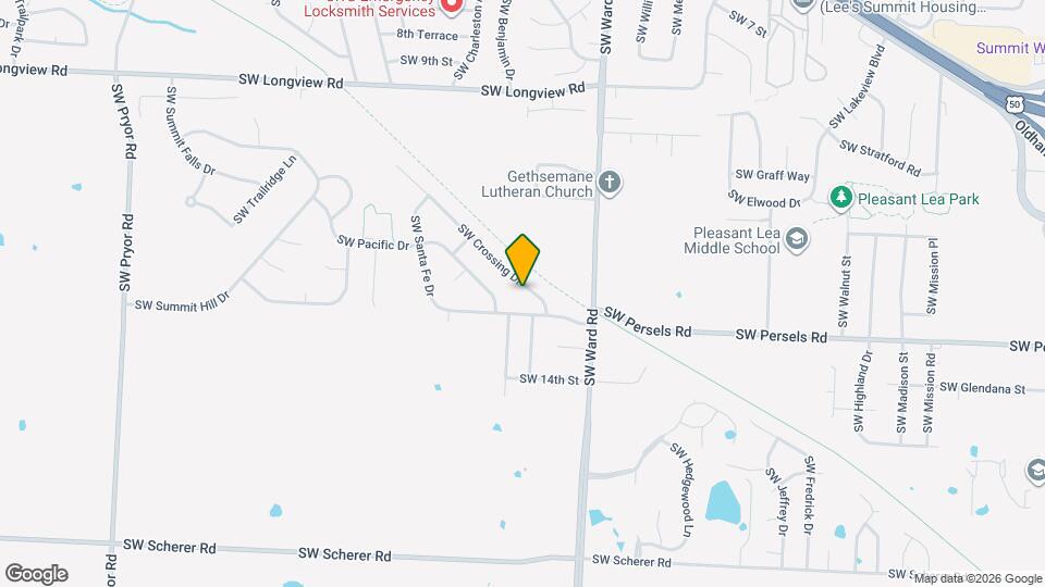 1240 SW Crossing Dr Mapa y Detalles de la Ubicación