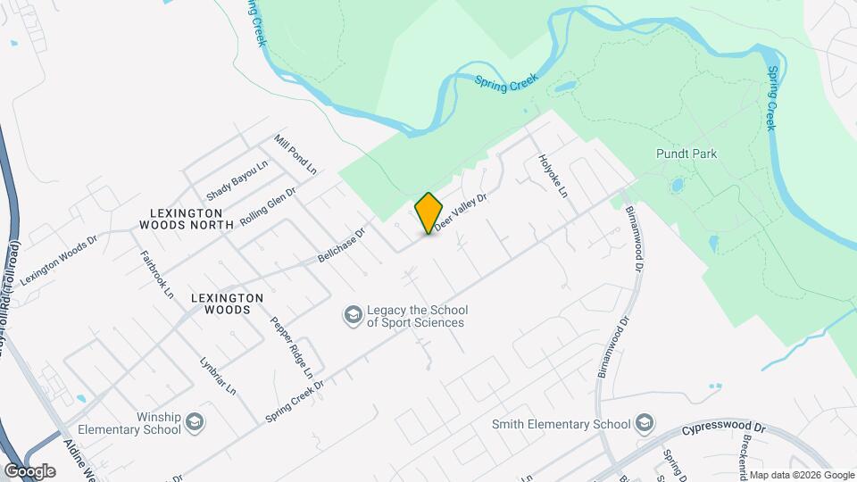 3034 Deer Valley Dr Map and Location Details