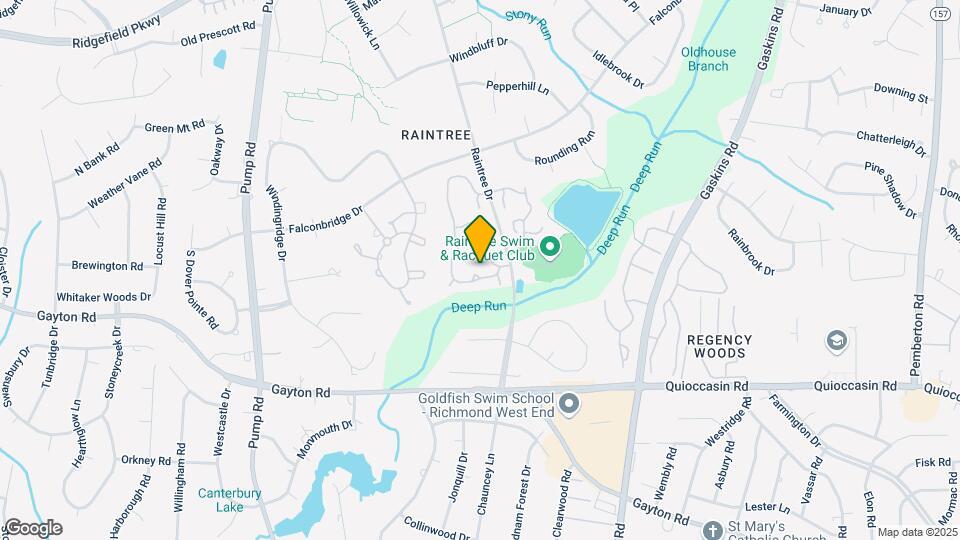 1702 Foxfire Cir Map and Location Details