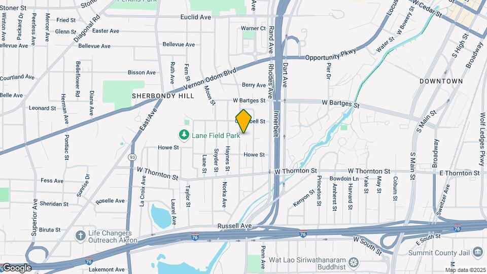 949 Raymond St Map and Location Details