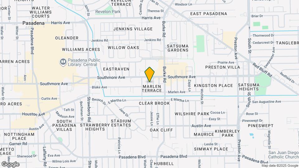 1309 Betty Ln Map and Location Details