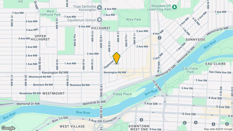 1409 1st Ave NW Map and Location Details