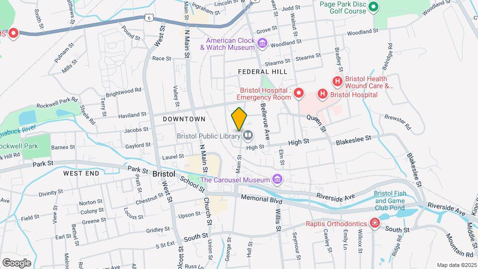 Residences on Main Map and Location Details