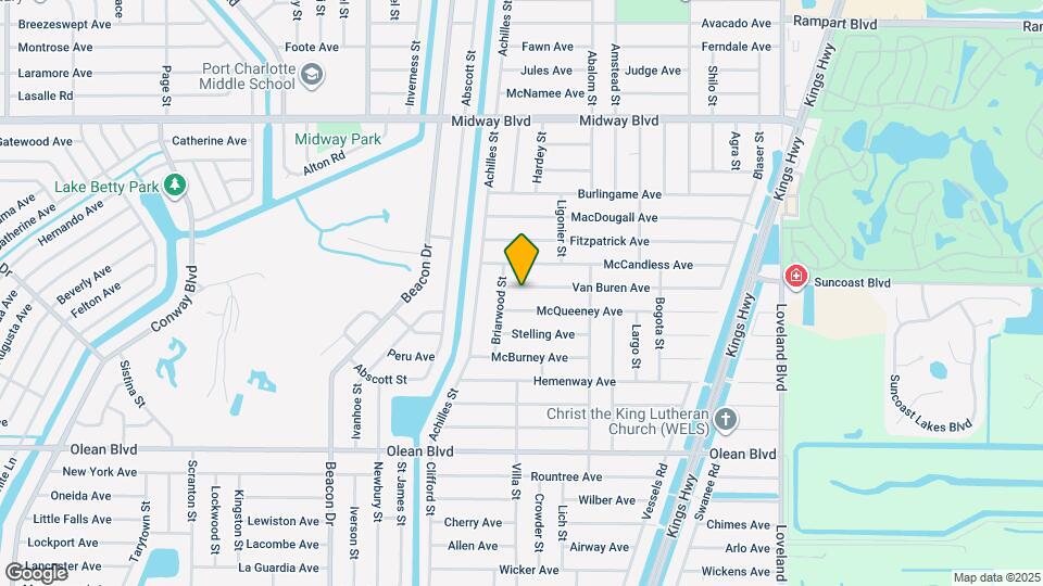 23197 Van Buren Ave Map and Location Details