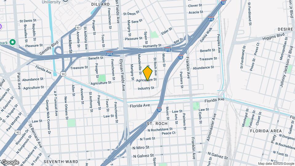 2824 Spain St Map and Location Details
