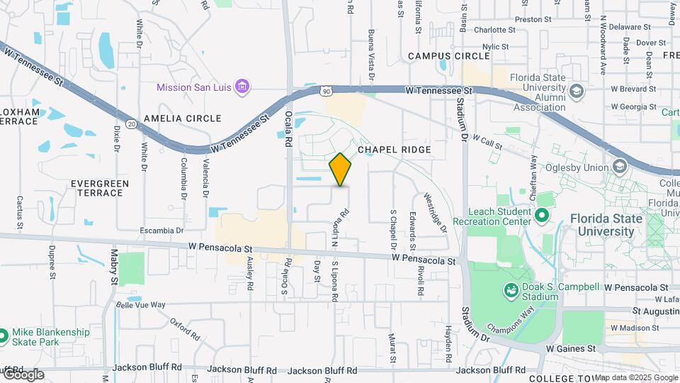 1813 Honeysuckle Dr Map and Location Details