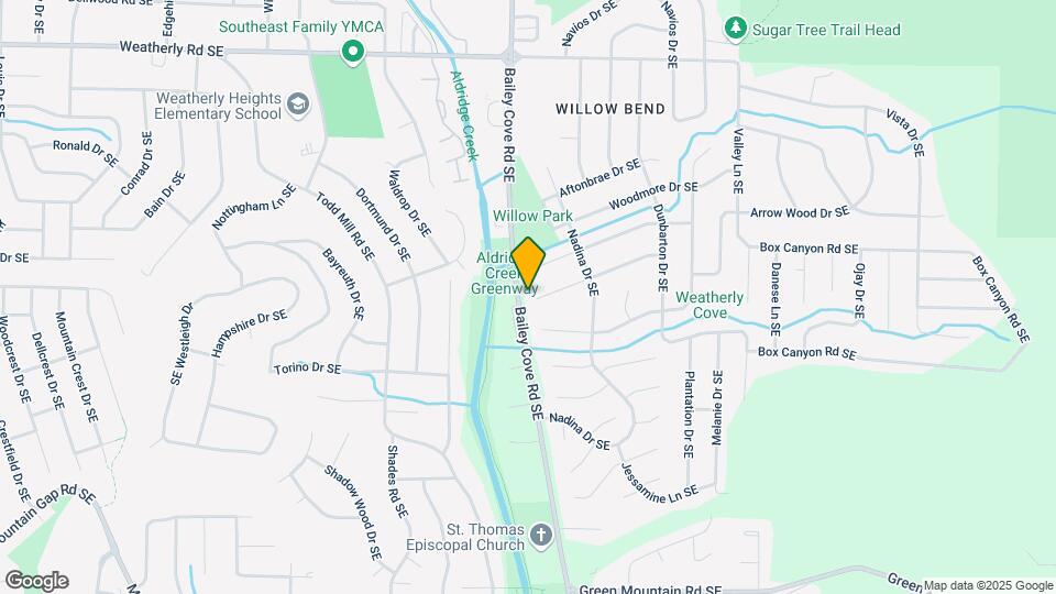 1917 Burlingame Dr SE Map and Location Details