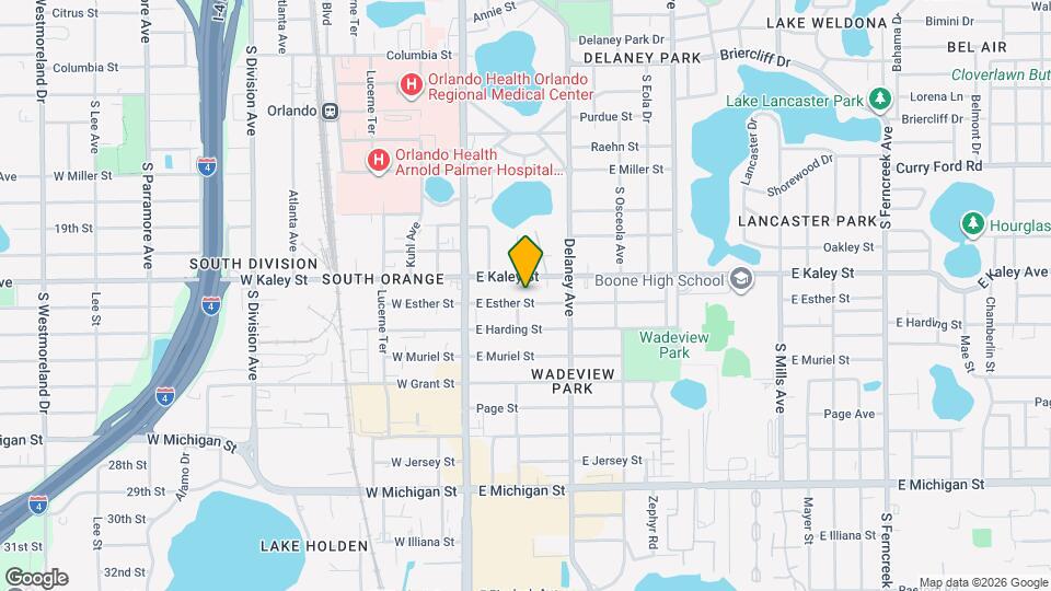 205 E Esther St Map and Location Details