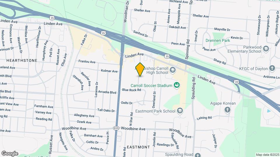 1720 Rausch Ave Map and Location Details