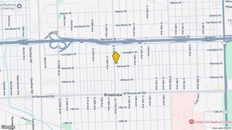 1945 S 17th Ave Map and Location Details