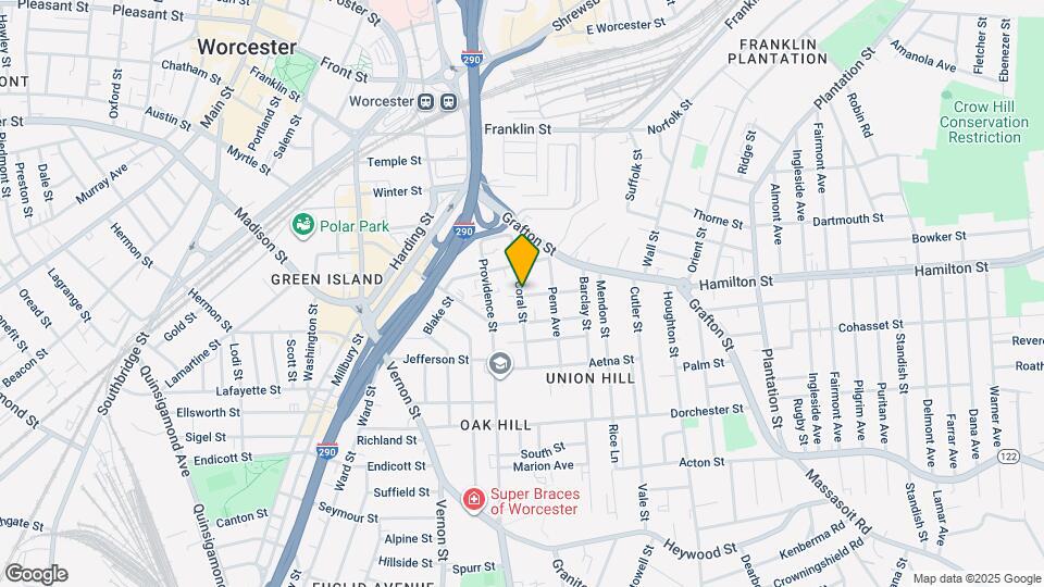 37 Coral St Mapa y Detalles de la Ubicación