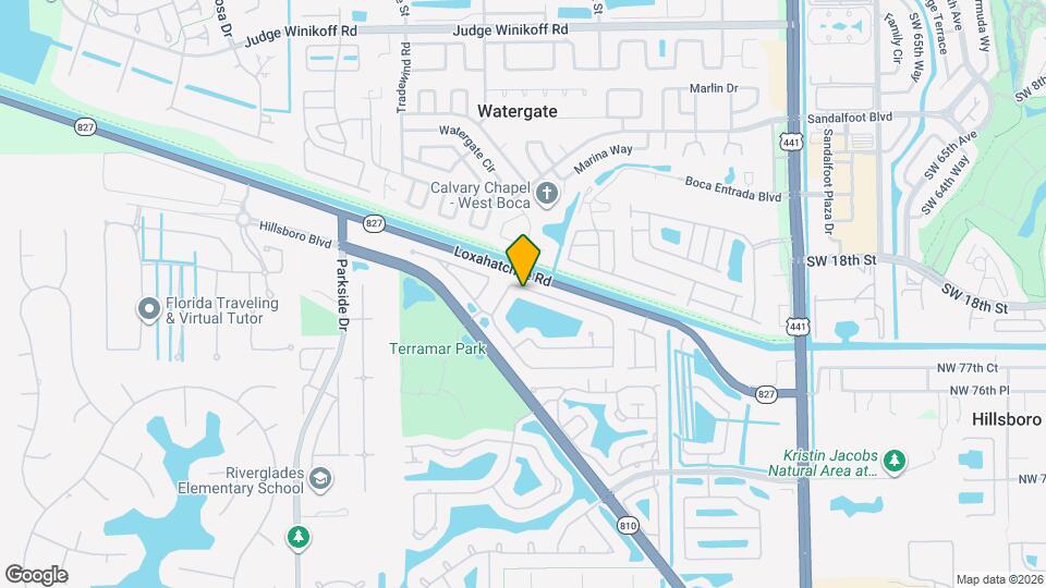6534 NW 80th Dr Map and Location Details