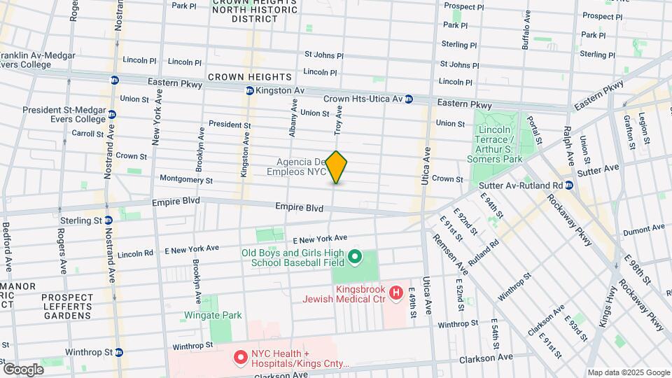 839 Montgomery St Map and Location Details