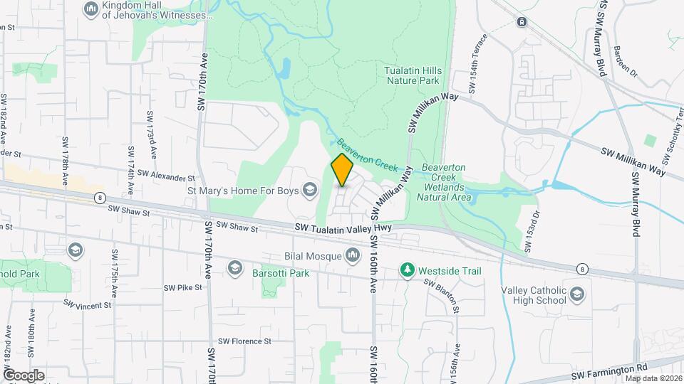 16187 SW Audubon St Map and Location Details