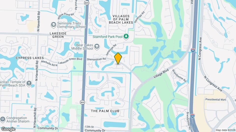 516 Green Springs Pl Map and Location Details