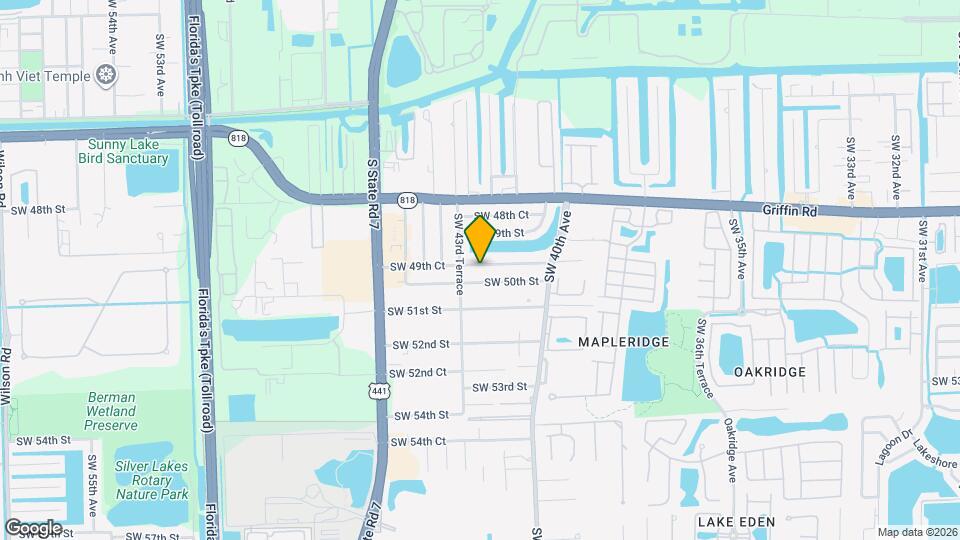 4270 SW 49th Ct Map and Location Details