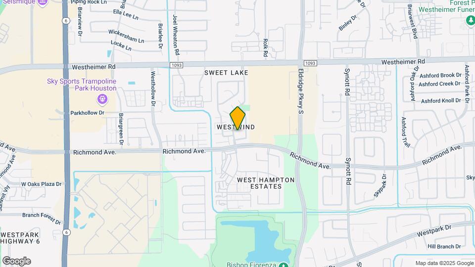 13511 Windchase Ct Map and Location Details