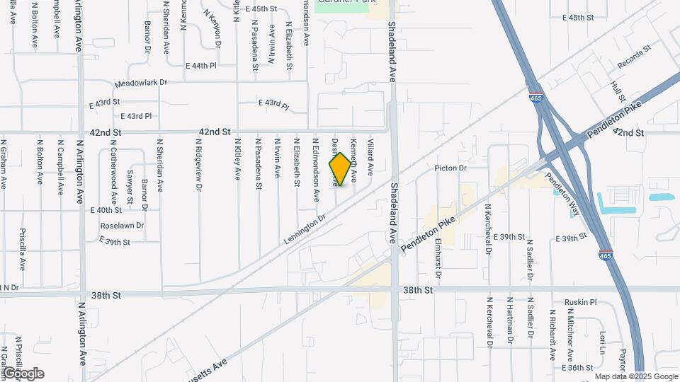 4047 Desmond Ave Map and Location Details