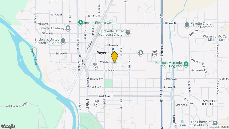 126-128 N 10th St Map and Location Details