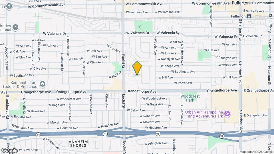 1100 S Jefferson Ave Map and Location Details