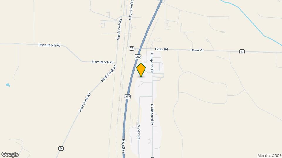 105 E Jackalope Ct Map and Location Details