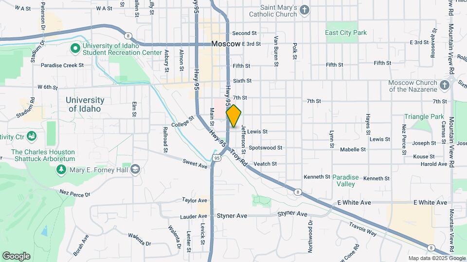 828 S Jefferson St, Unit 828 Jefferson St Map and Location Details