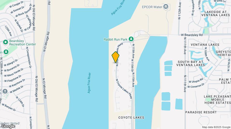 19636 N Coyote Lakes Pkwy Map and Location Details