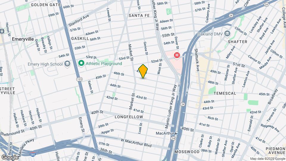 861-863 46th St Map and Location Details