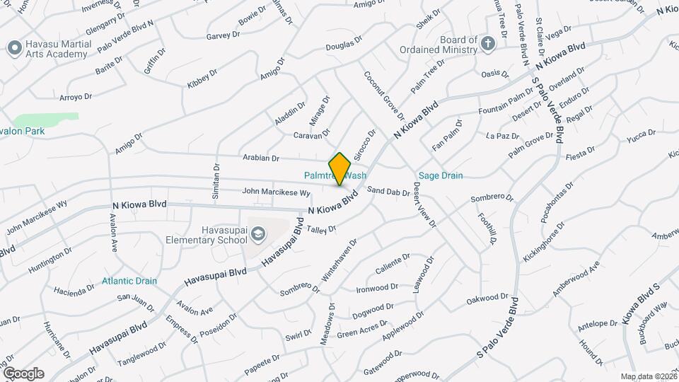 3050 Palisades Dr Map and Location Details