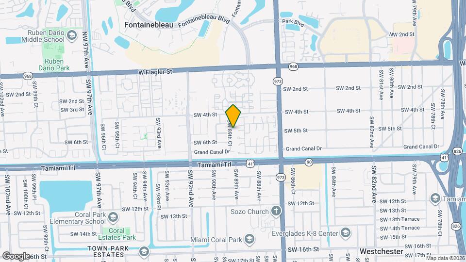 531 SW 89th Ct Map and Location Details