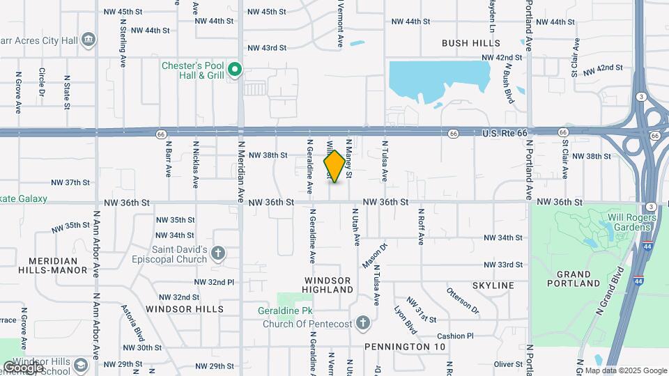 3710 Williams St Map and Location Details