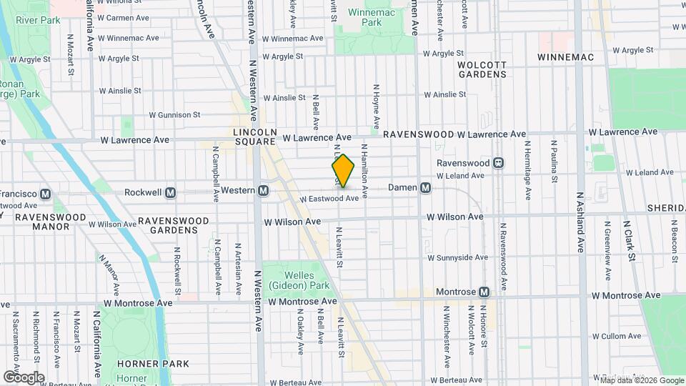 2176 W Eastwood Ave Map and Location Details