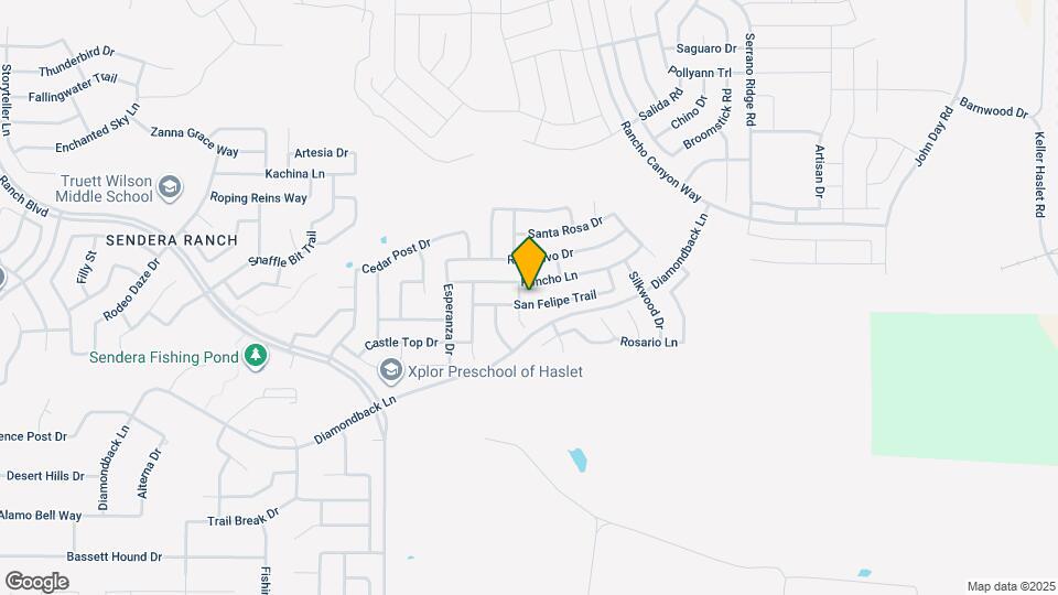 824 San Felipe Trail Map and Location Details