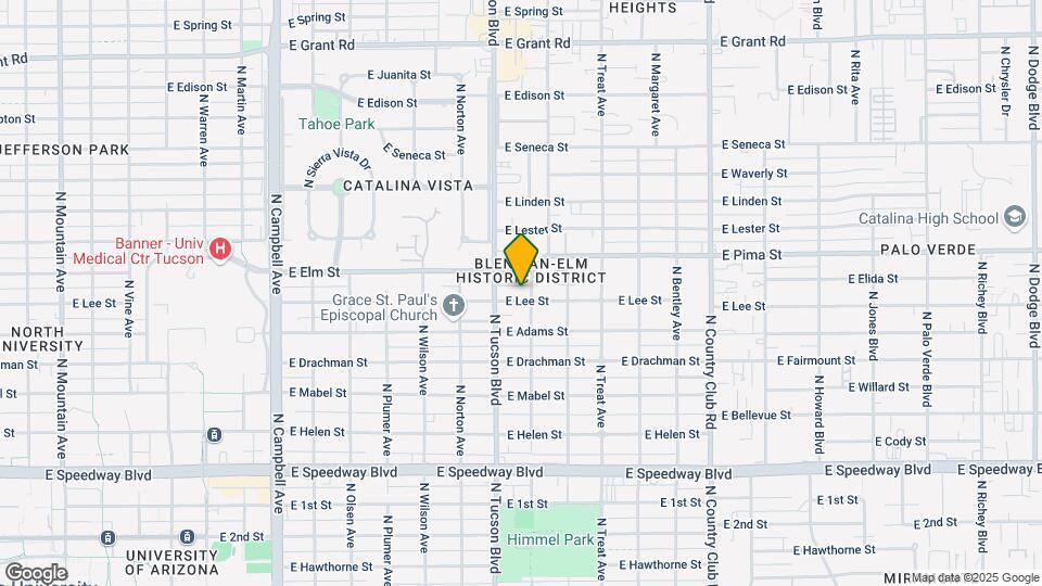 2531 E Lee St Mapa y Detalles de la Ubicación
