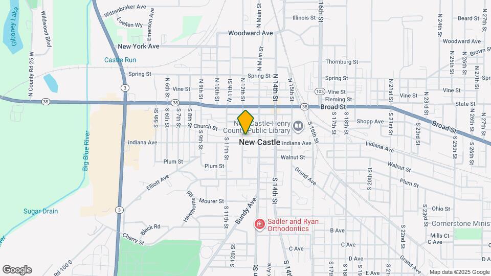 300 S 12th St, Unit 2 Map and Location Details