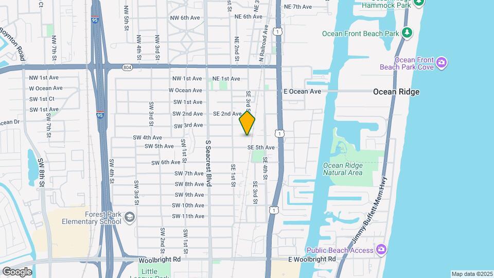 230 SE 4th Ave Map and Location Details