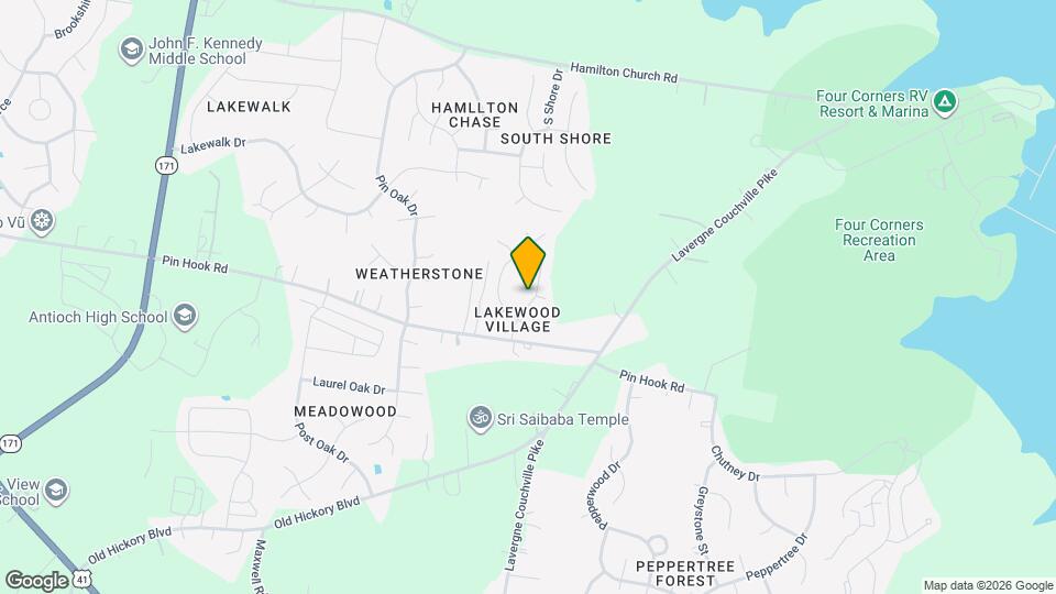 1829 Lakewood Village Dr Mapa y Detalles de la Ubicación