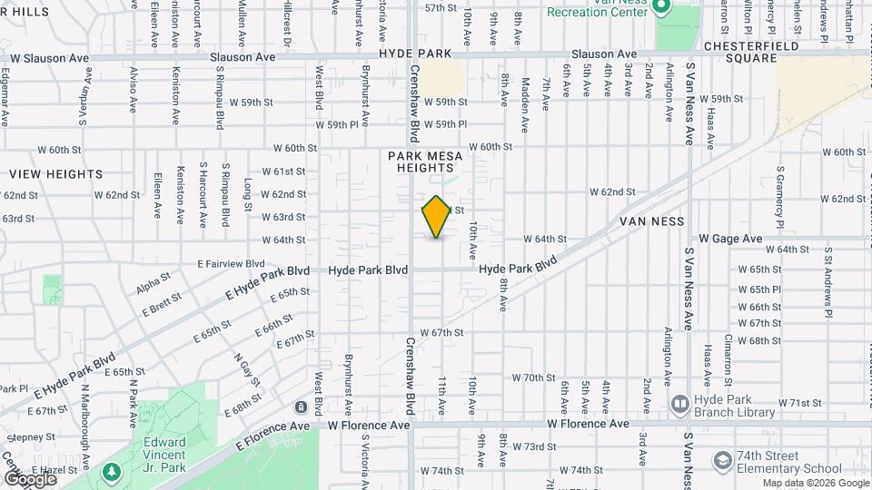 6407 11th Ave Map and Location Details