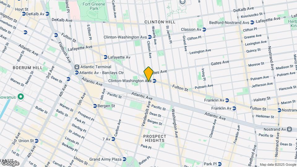 499 Vanderbilt Ave Mapa y Detalles de la Ubicación