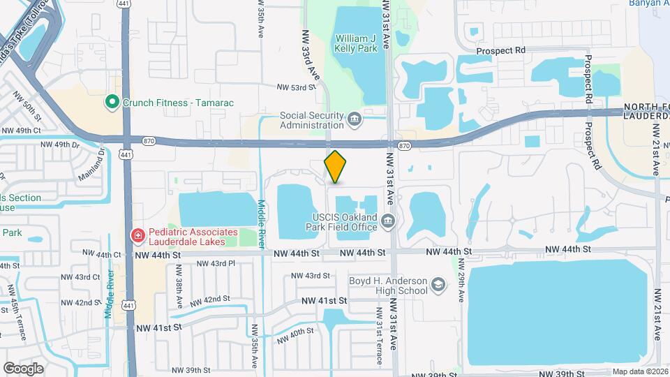 3300 NW 46th St Map and Location Details