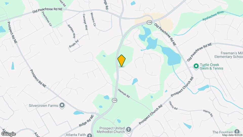 Baxter Woods Map and Location Details