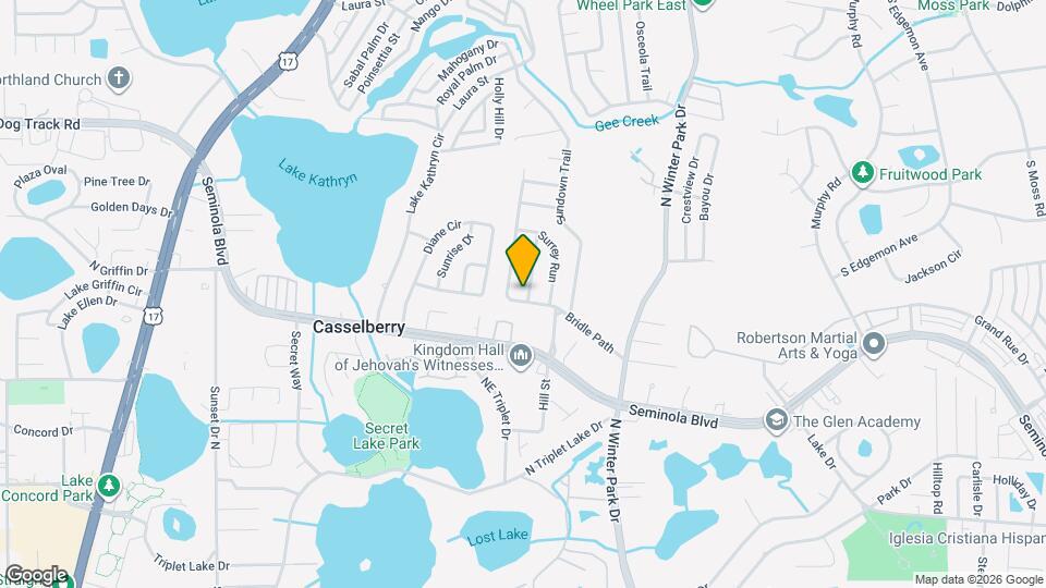 400 Ranch Trail Mapa y Detalles de la Ubicación