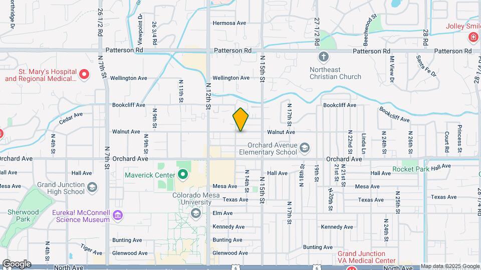1313 Walnut Ave Mapa y Detalles de la Ubicación