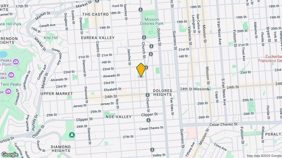 3832-3836 23rd St Mapa y Detalles de la Ubicación