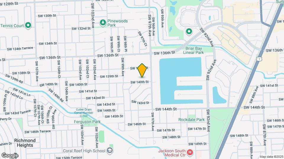 9775 SW 140th St Map and Location Details