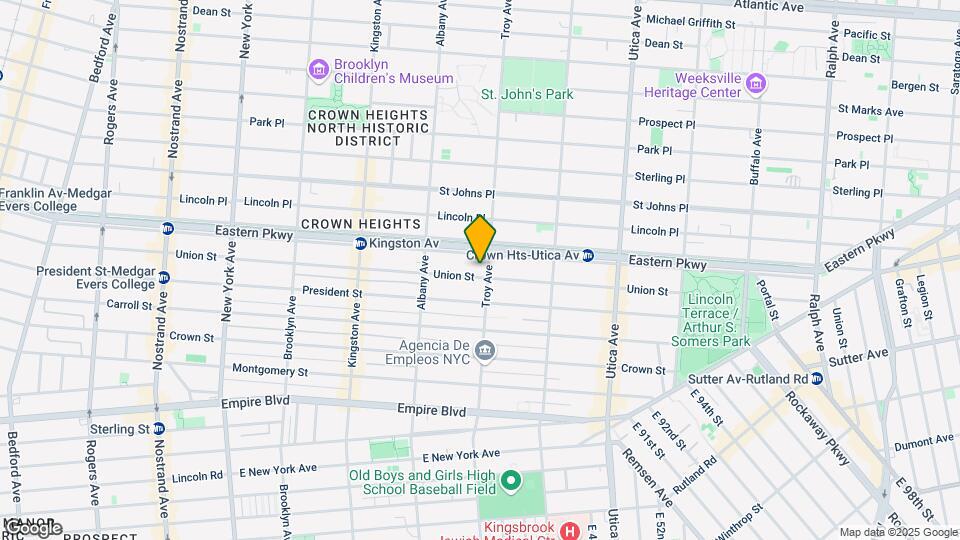 1615 Union St Map and Location Details