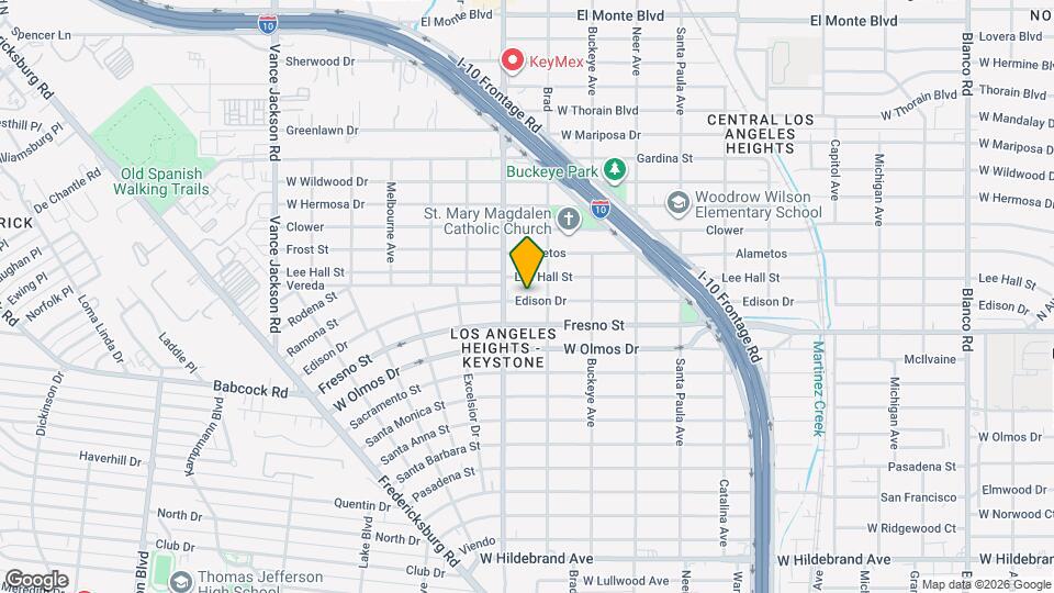 1823 Edison Dr Map and Location Details